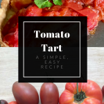 A crips pastry case filled with delicious heirloom tomatoes. This recipe is easy and delicious