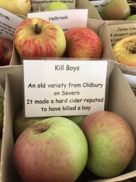 Imagine the cider made from an apple called Kill Boys