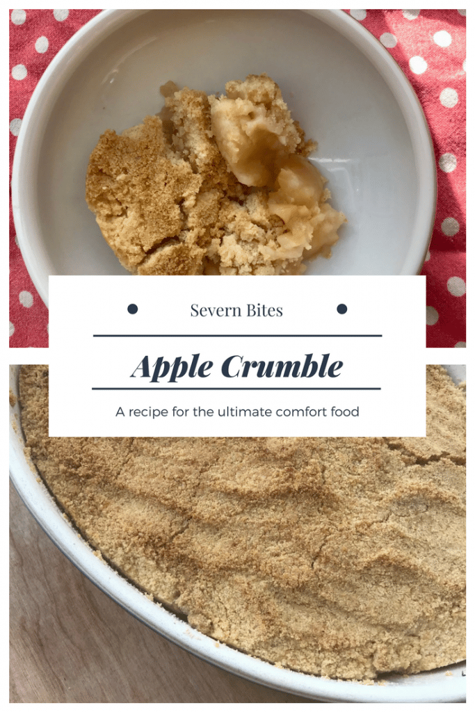 Make the ultimate comfort food - apple crumble