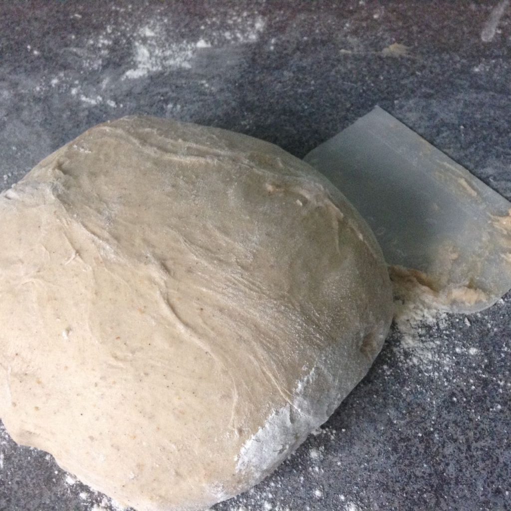 Sweet dough ready for shaping, made using baker's percentages