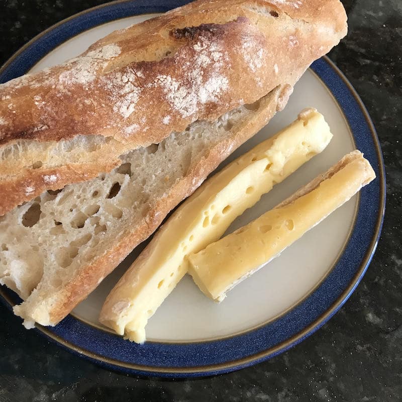 Baguette and Cheeese