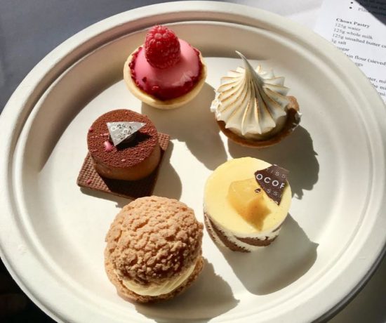 A selection of mini cakes