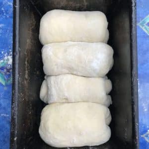 Tanghzong dough in tin