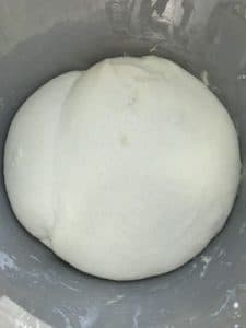 Yudane dough risen